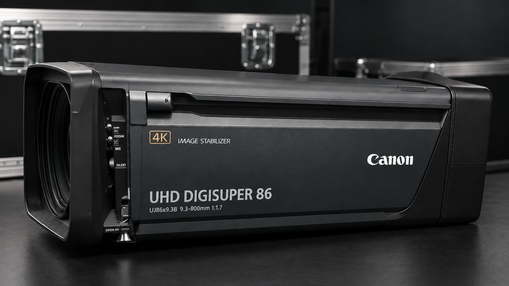 Canon DIGISUPER BOX objektyvo iliustracija